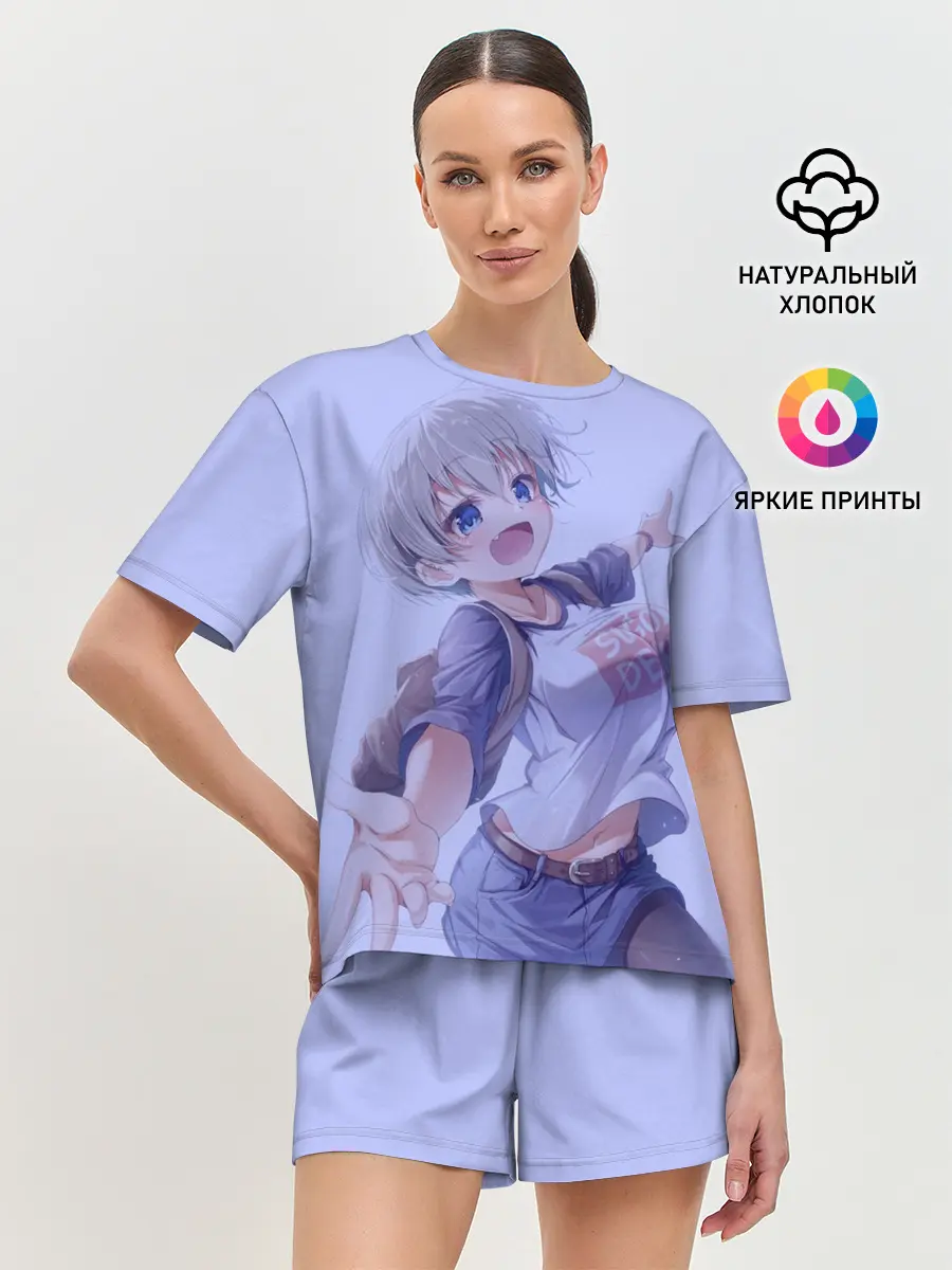 Женская пижама с шортами / Хана Удзаки