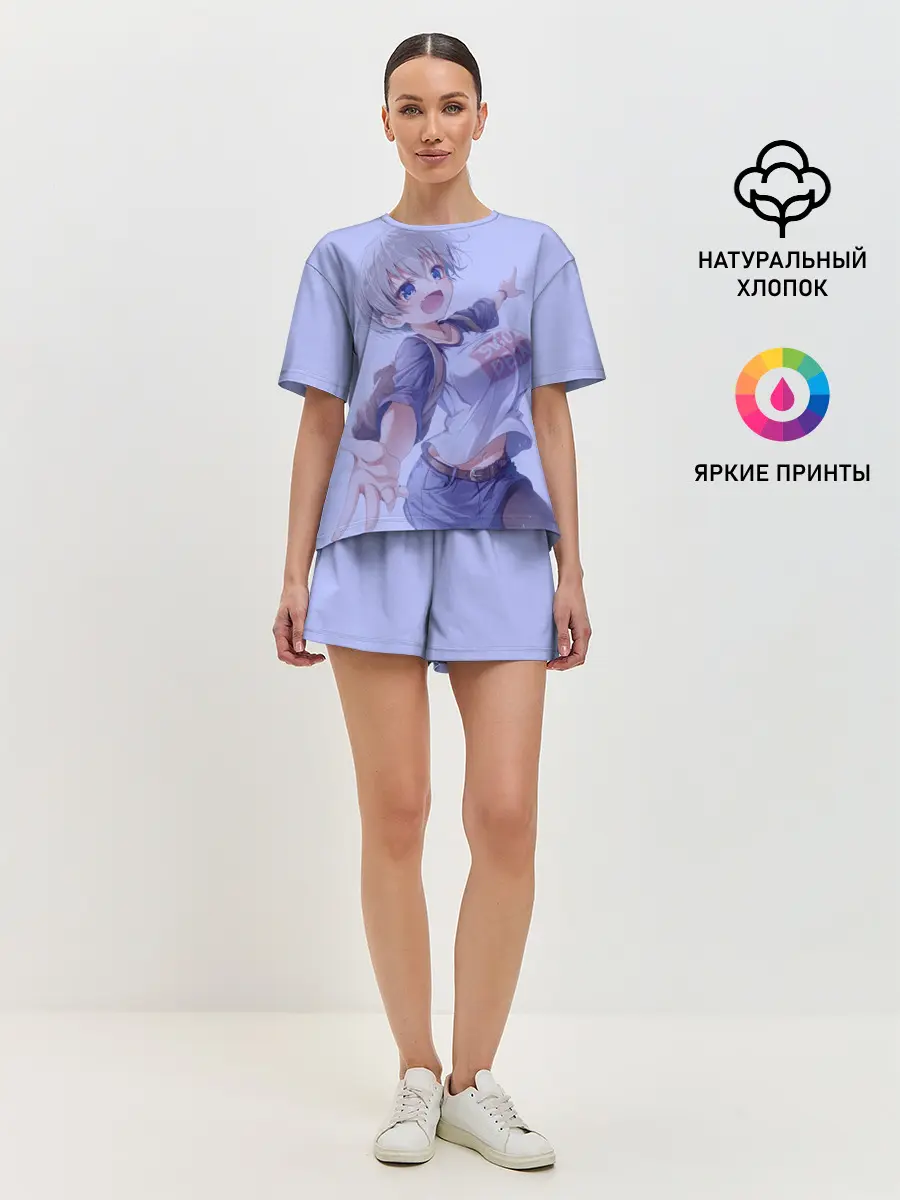 Женская пижама с шортами / Хана Удзаки