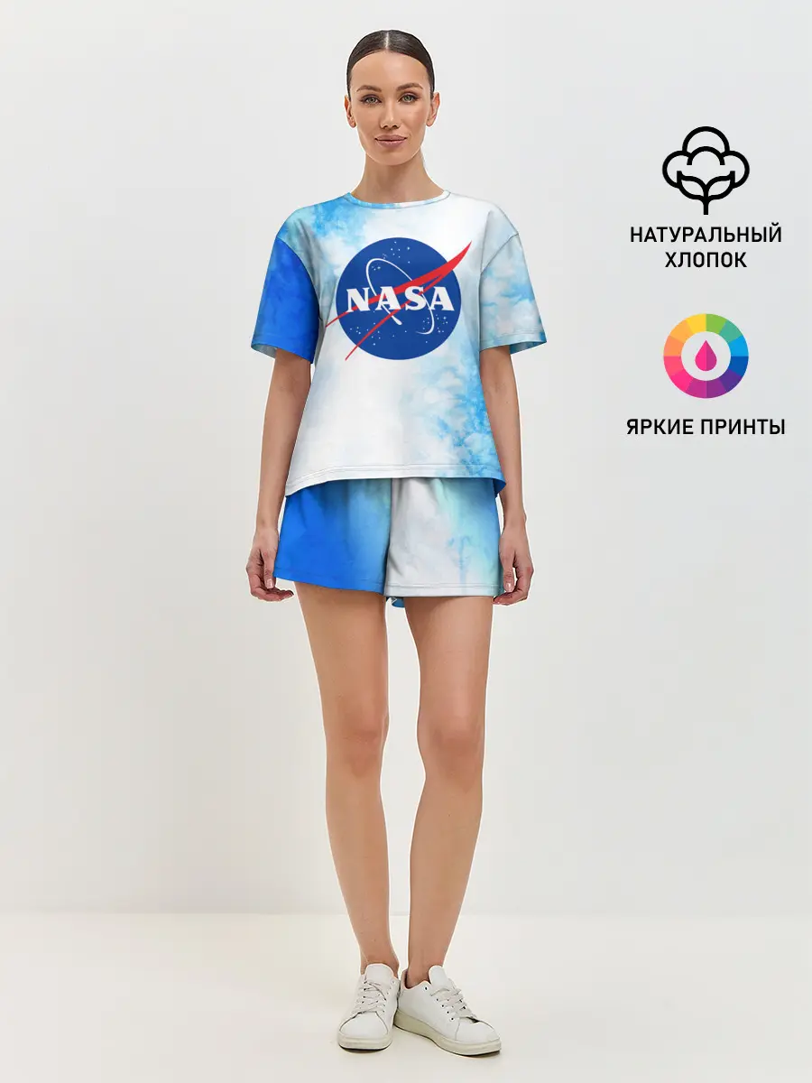 Женская пижама с шортами / NASA / НАСА