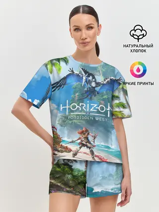 Женская пижама с шортами / Horizon Forbidden West