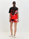 Женская пижама с шортами / KILLA красные брызги