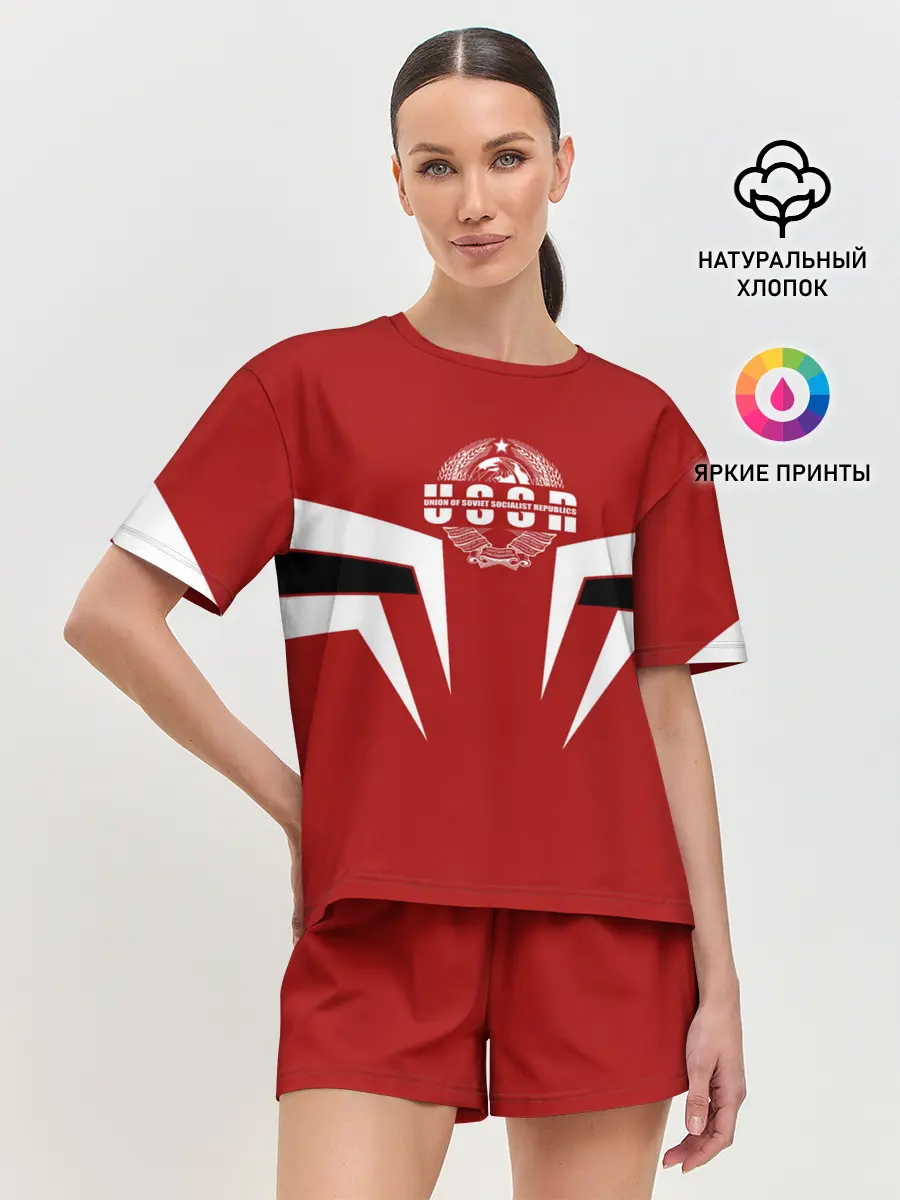 Женская пижама с шортами / СССР