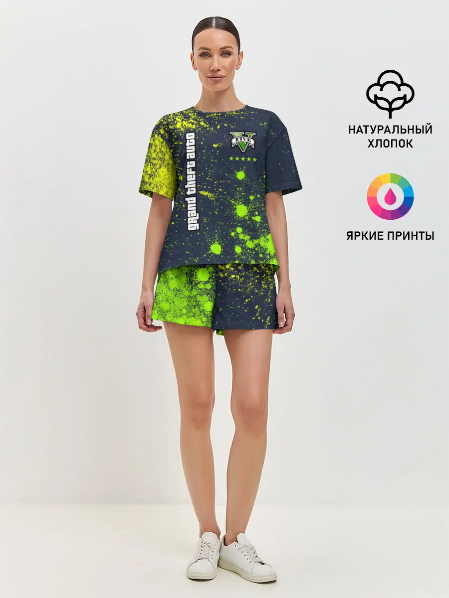 Женская пижама с шортами / GTA 5 / ГТА 5