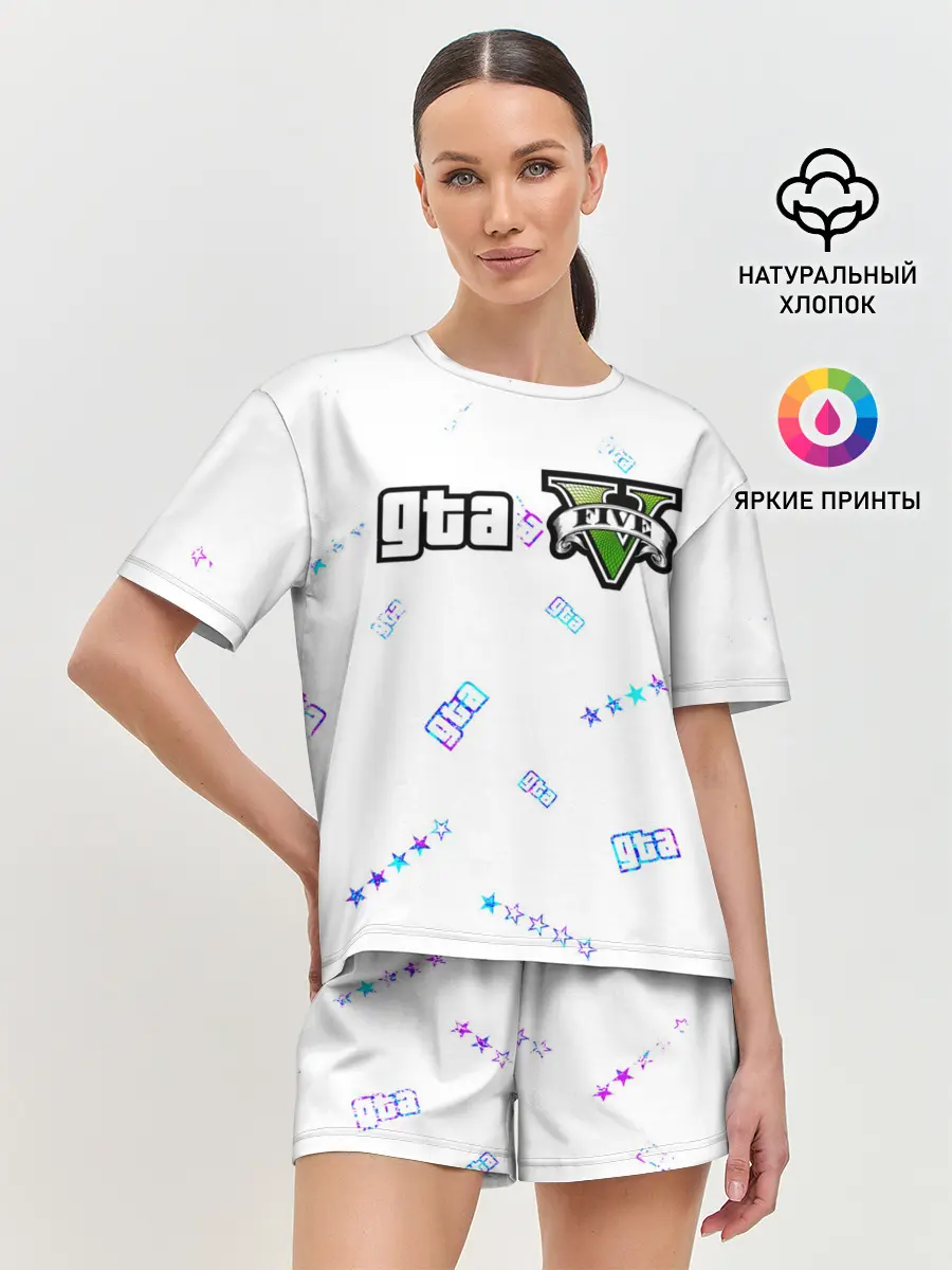 Женская пижама с шортами / GTA 5 / ГТА 5