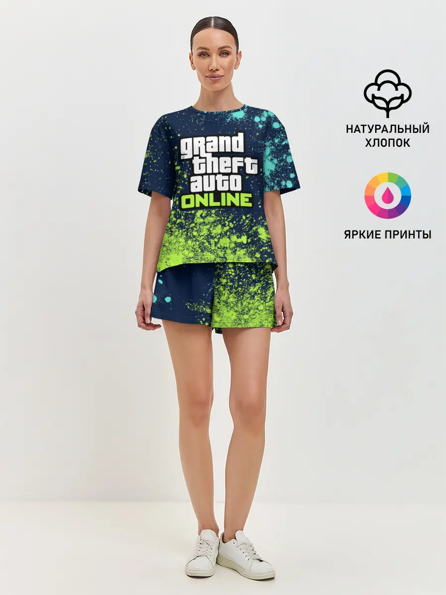 Женская пижама с шортами / GTA ONLINE / ГТА ОНЛАЙН