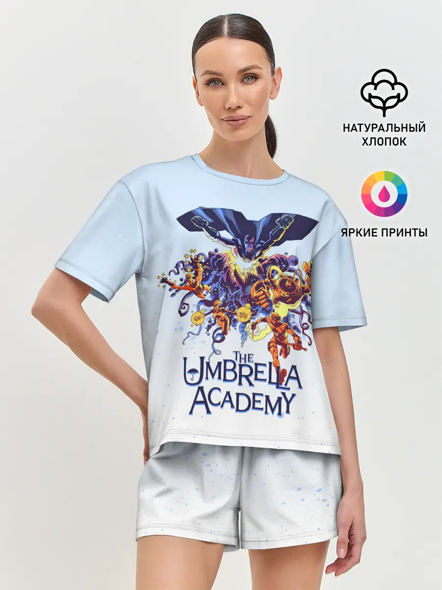 Женская пижама с шортами / Академия Амбрелла