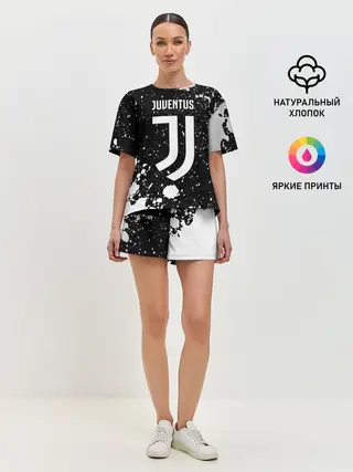 Женская пижама с шортами / JUVENTUS / ЮВЕНТУС