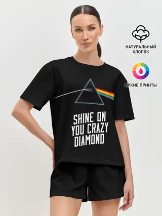 Женская пижама с шортами / PINK FLOYD