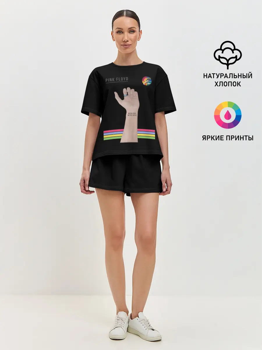 Женская пижама с шортами / PINK FLOYD