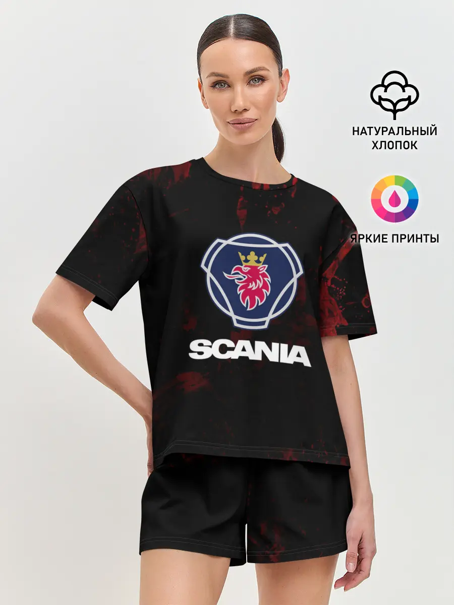 Женская пижама с шортами / Scania