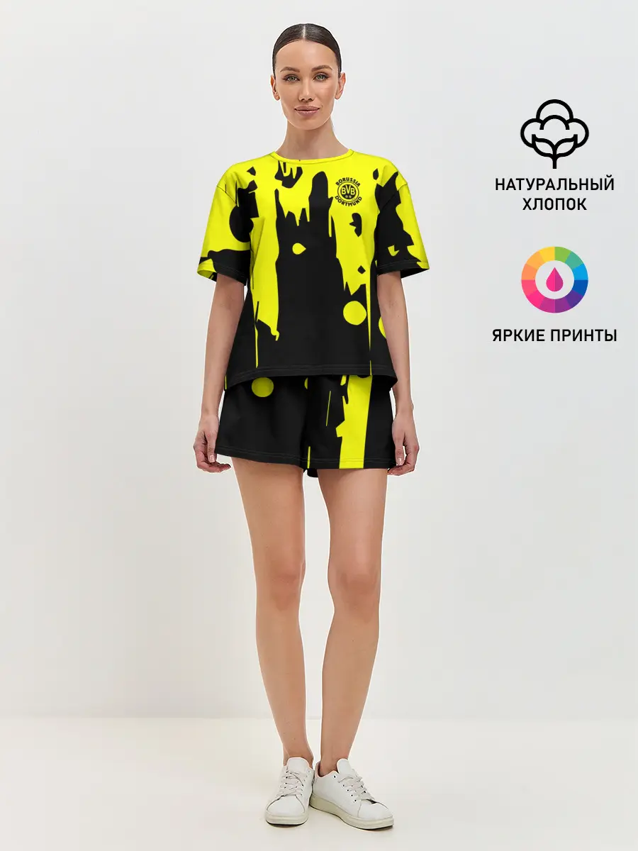 Женская пижама с шортами / FC Borussia