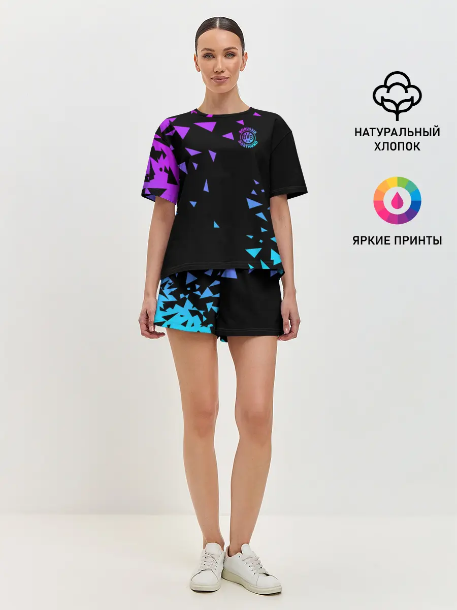 Женская пижама с шортами / FC Borussia