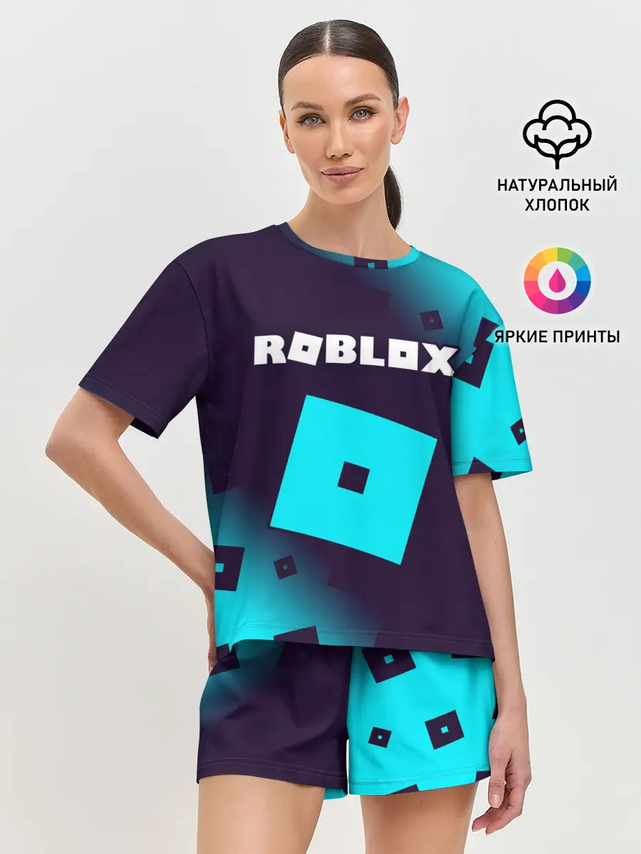 Женская пижама с шортами / ROBLOX / РОБЛОКС
