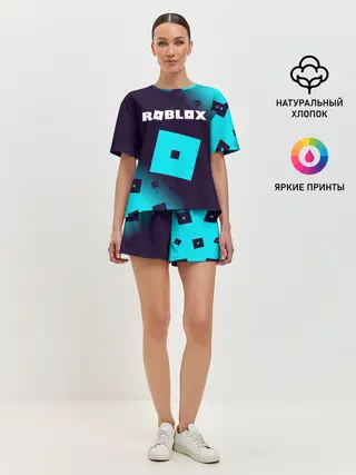 Женская пижама с шортами / ROBLOX / РОБЛОКС