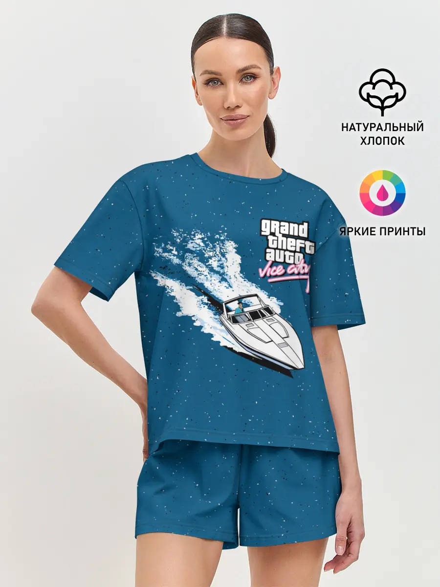 Женская пижама с шортами / GTA Vice City