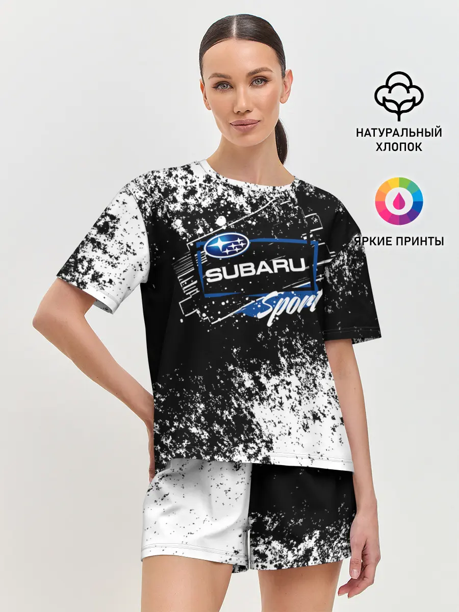 Женская пижама с шортами / SUBARU SPORT