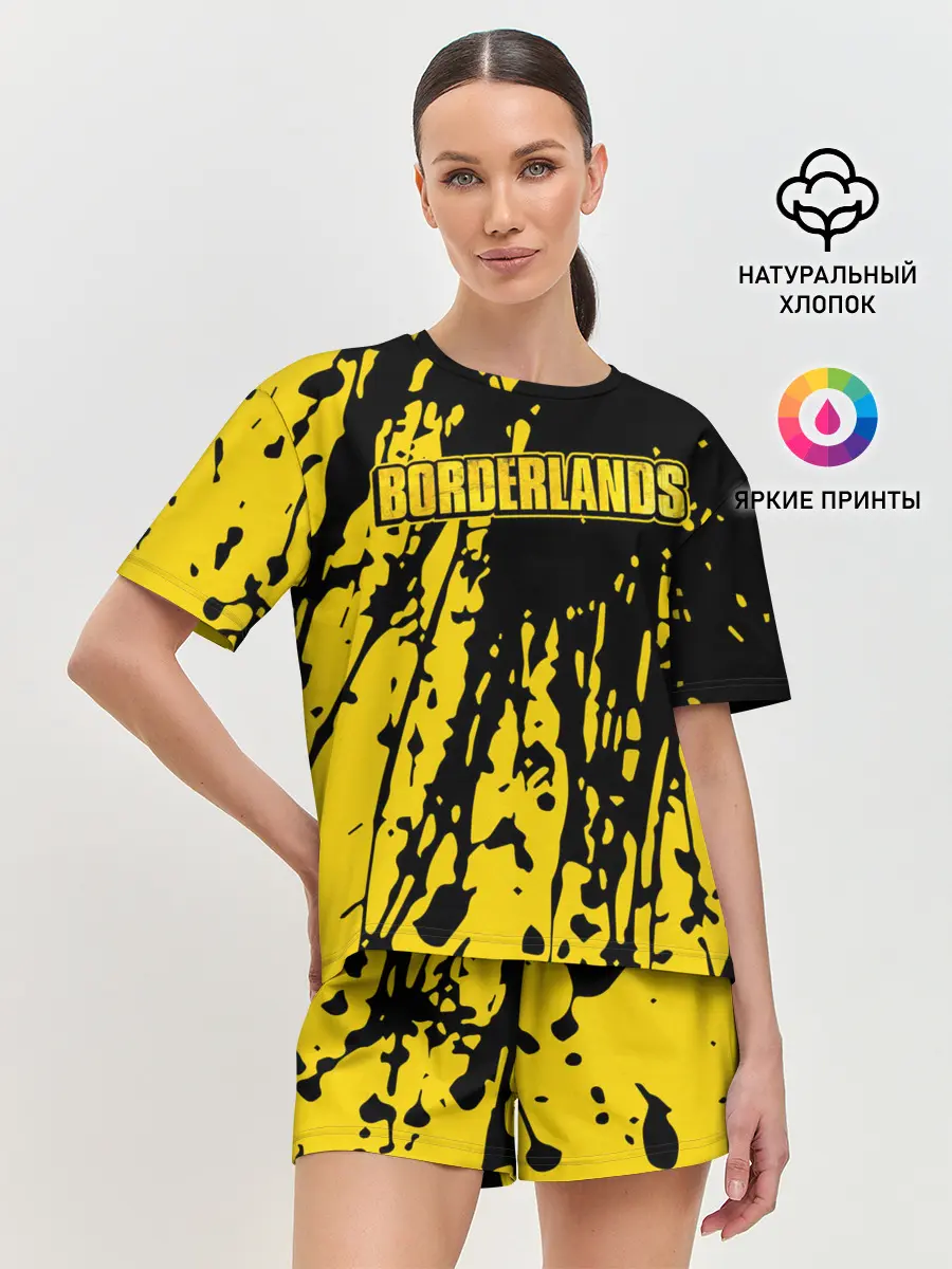 Женская пижама с шортами / Borderlands
