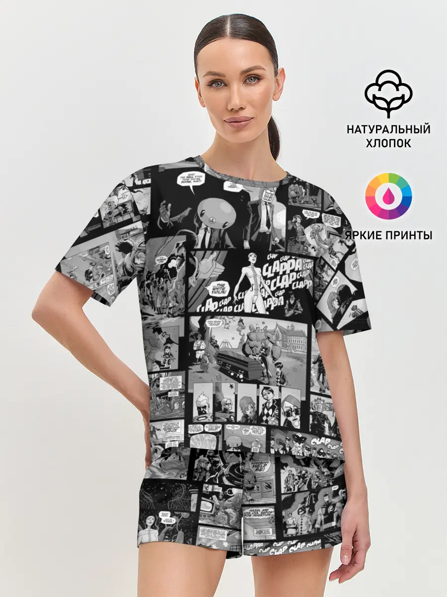 Женская пижама с шортами / Академия Амбрелла