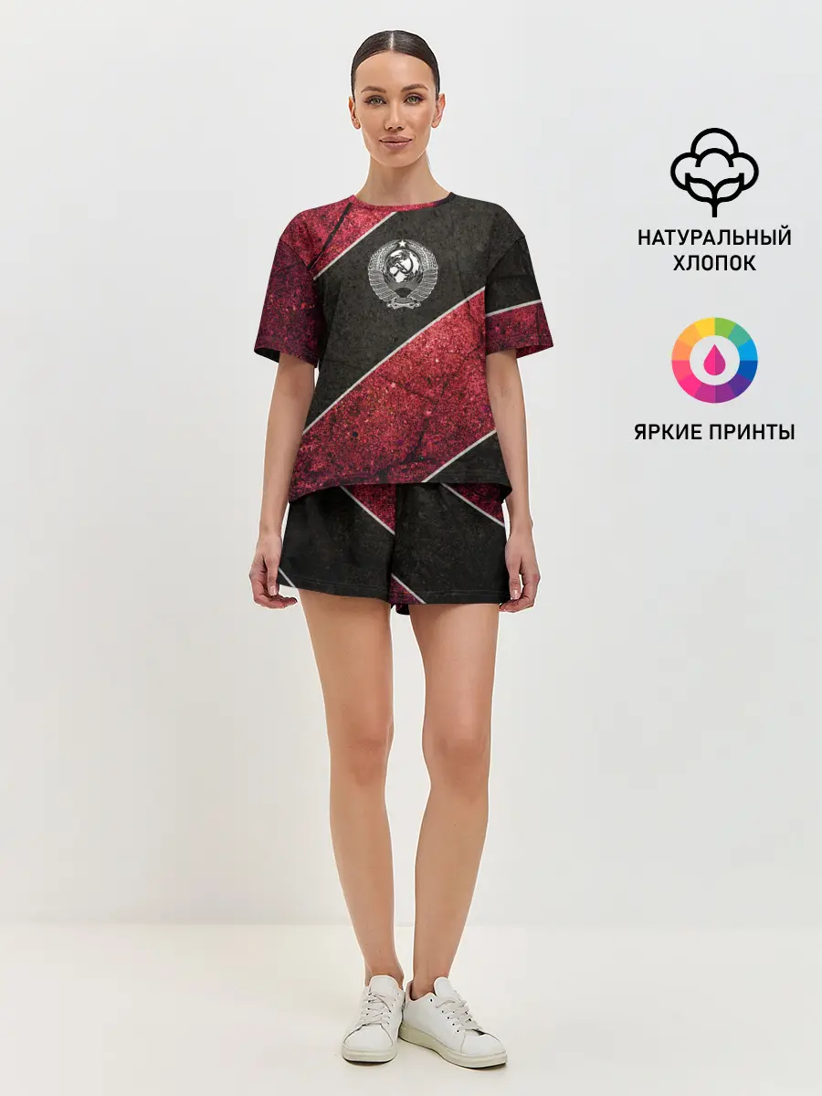 Женская пижама с шортами / СССР