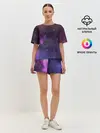 Женская пижама с шортами / Космические туманности