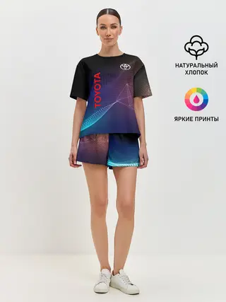Женская пижама с шортами / TOYOTA