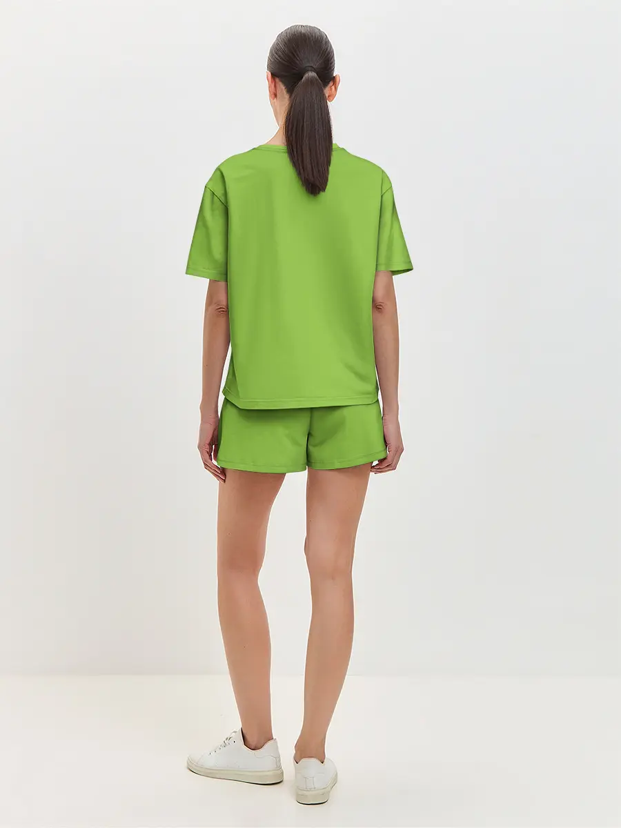 Женская пижама с шортами / Гринч