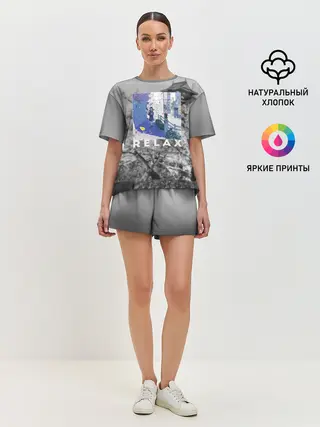 Женская пижама с шортами / Relax