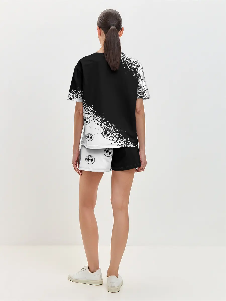 Женская пижама с шортами / BMW / БМВ