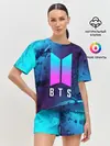 Женская пижама с шортами / BTS / БТС