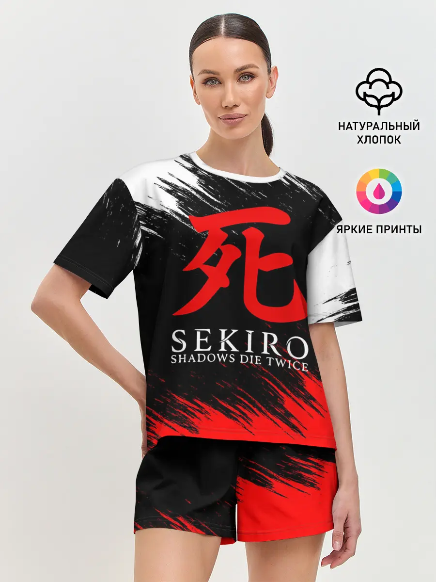 Женская пижама с шортами / Sekiro: Shadows Die Twice 12