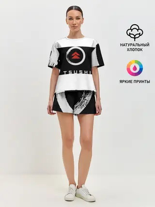 Женская пижама с шортами / Ghost of Tsushima