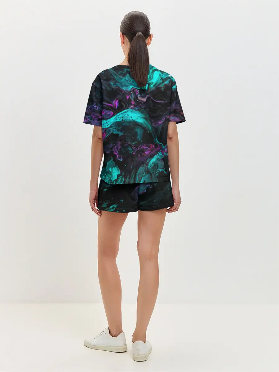 Женская пижама с шортами / ТЕКСТУРЫ