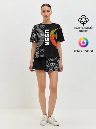 Женская пижама с шортами / СССР