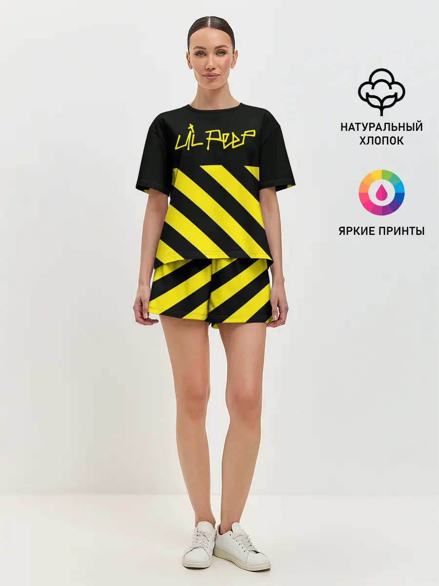 Женская пижама с шортами / Lil Peep