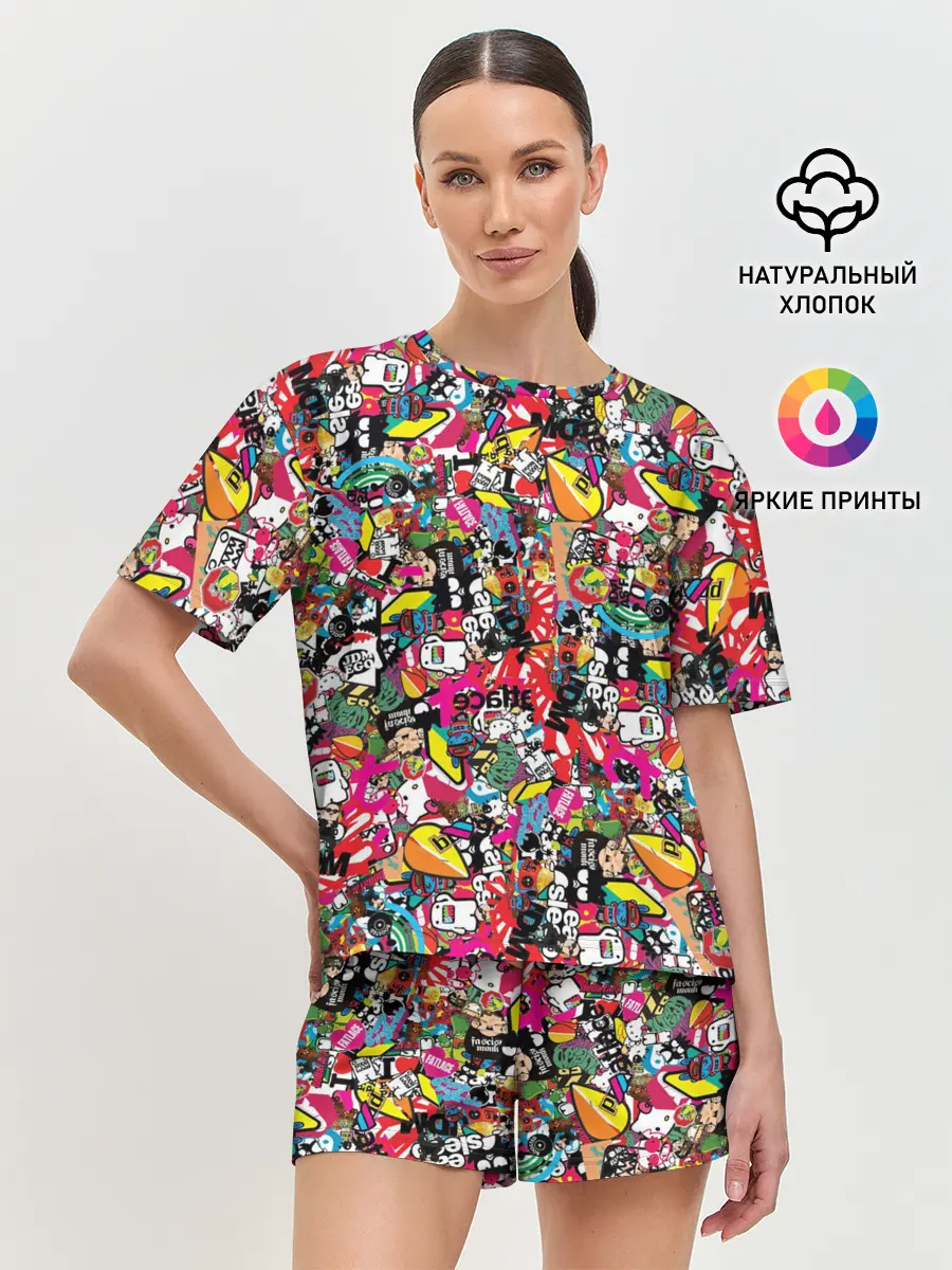 Женская пижама с шортами / Atlas