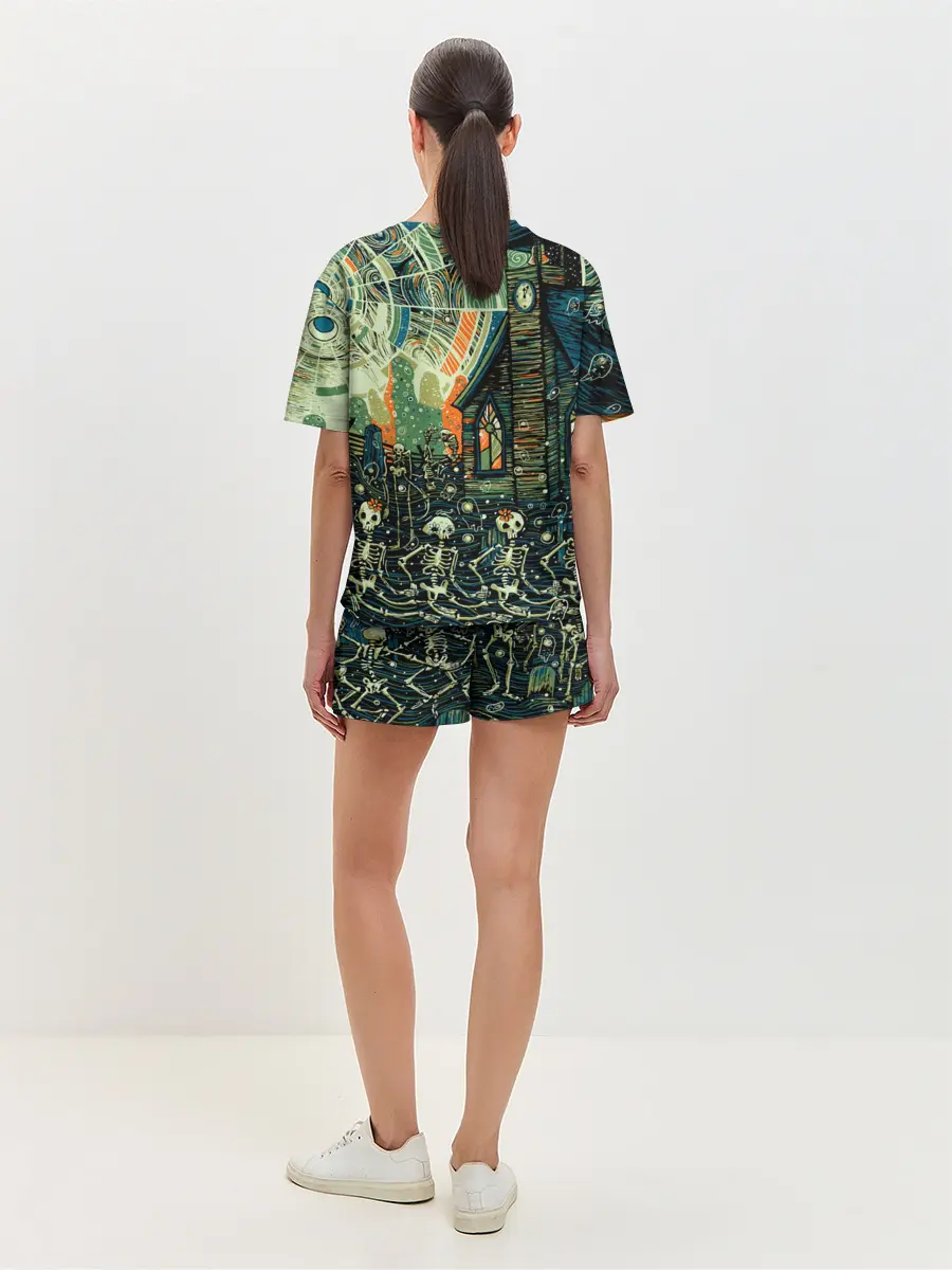 Женская пижама с шортами / СОВРЕМЕННЫЙ МИР