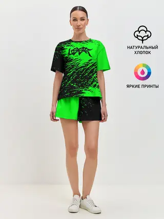 Женская пижама с шортами / СССР