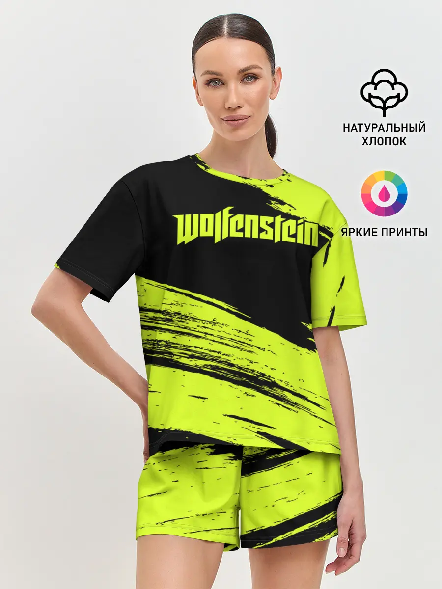 Женская пижама с шортами / Wolfenstein