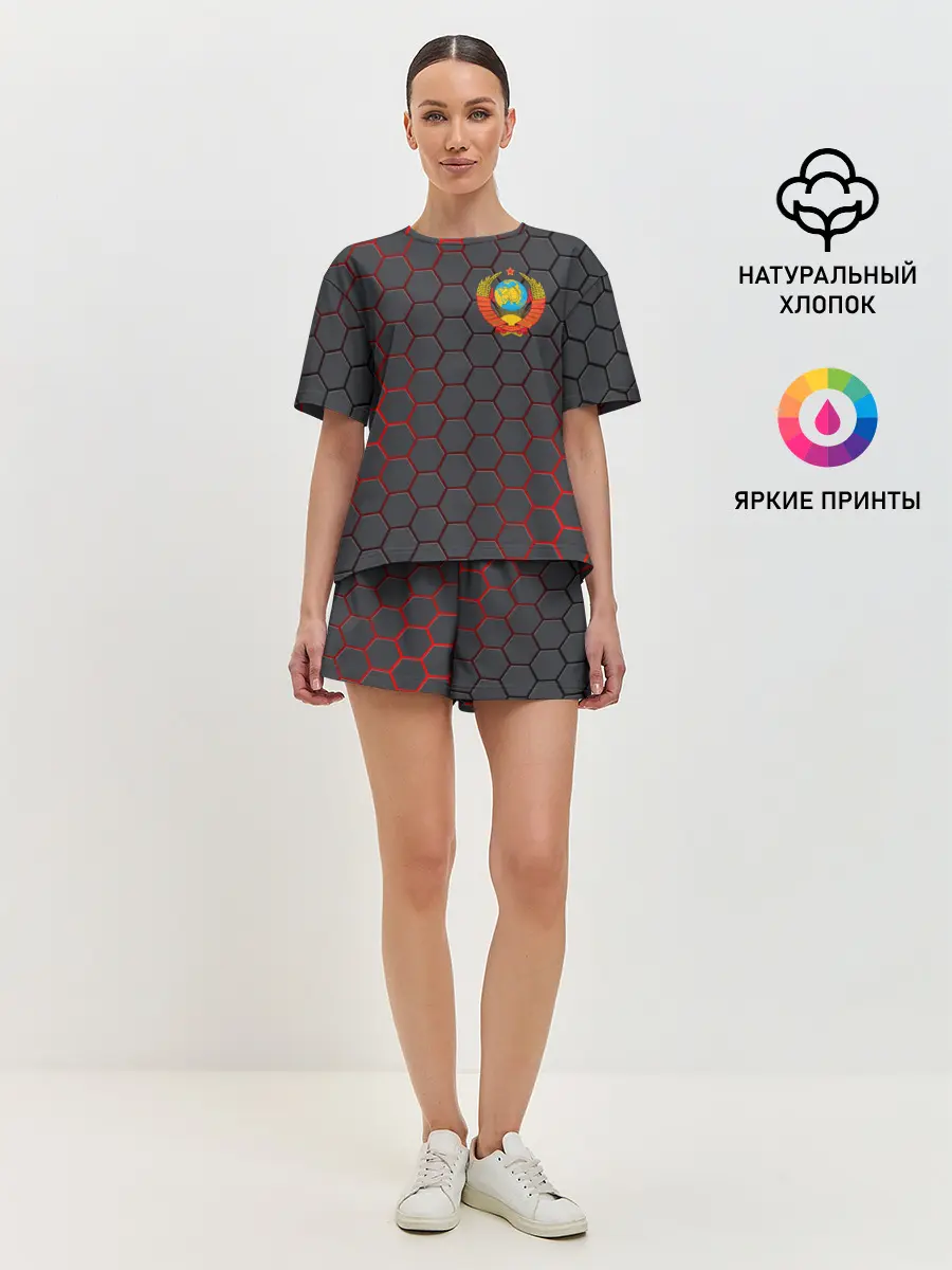 Женская пижама с шортами / СССР