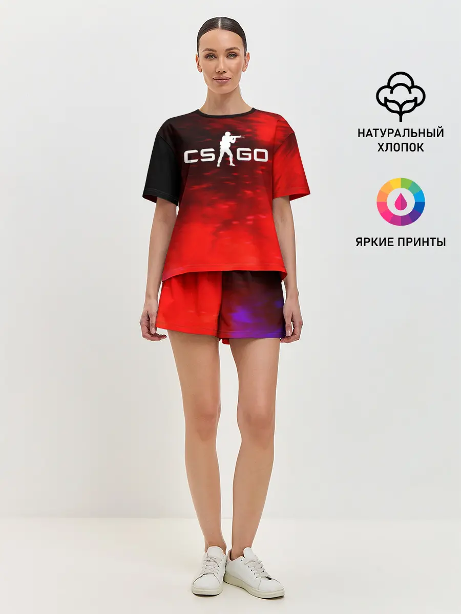Женская пижама с шортами / CS GO | КС ГО