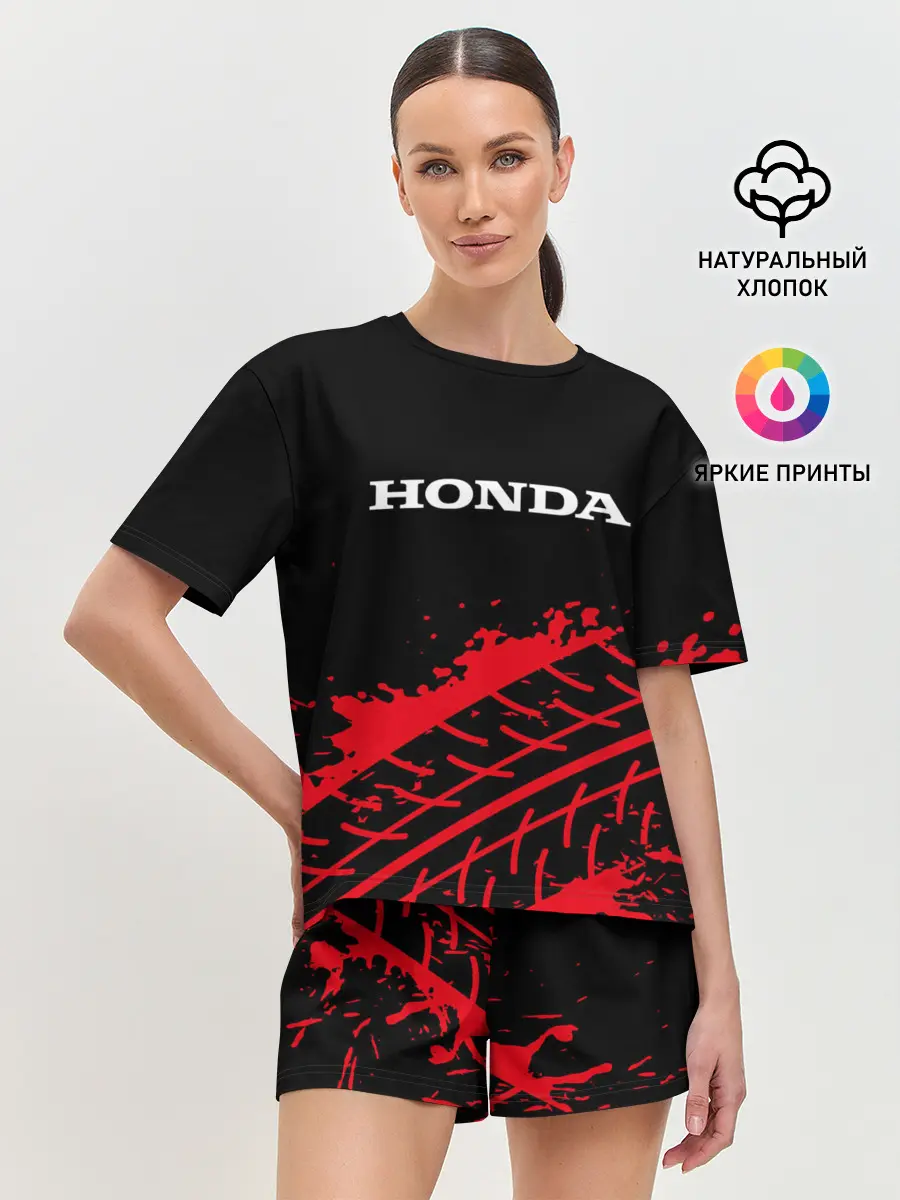 Женская пижама с шортами / HONDA / ХОНДА