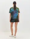 Женская пижама с шортами / Туманный космос