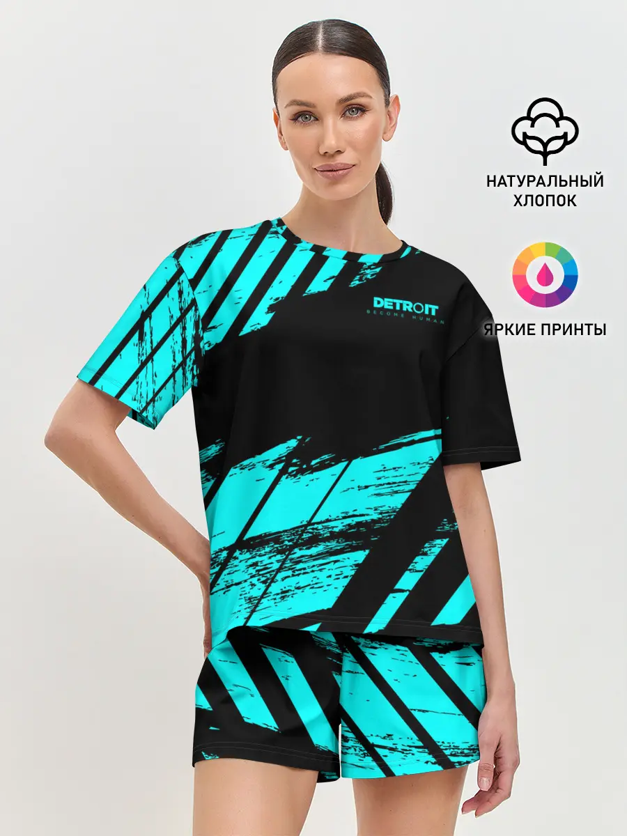Женская пижама с шортами / Detroit: Become Human