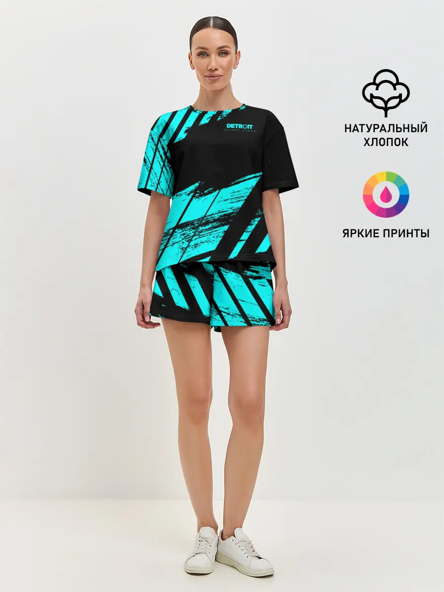 Женская пижама с шортами / Detroit: Become Human