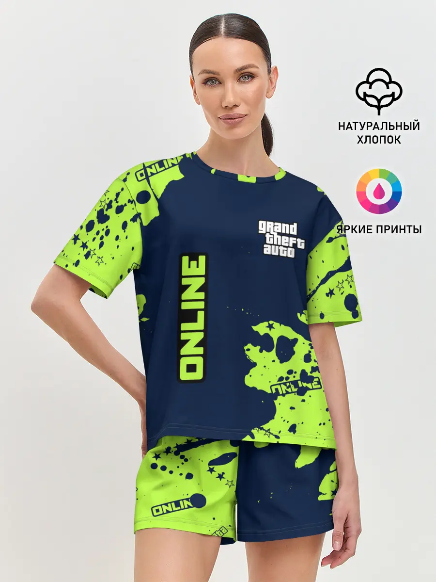 Женская пижама с шортами / GTA ONLINE / ГТА ОНЛАЙН