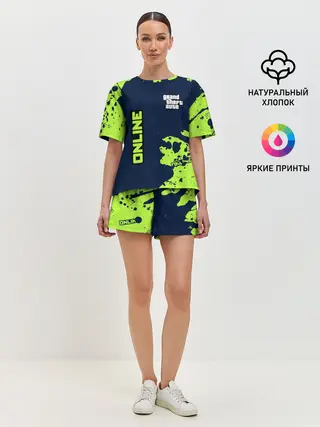Женская пижама с шортами / GTA ONLINE / ГТА ОНЛАЙН
