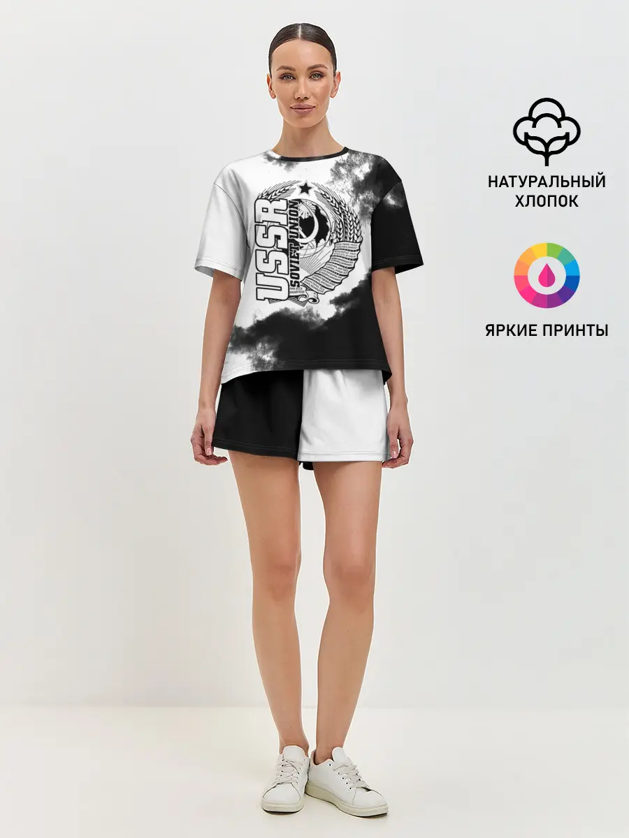 Женская пижама с шортами / СССР