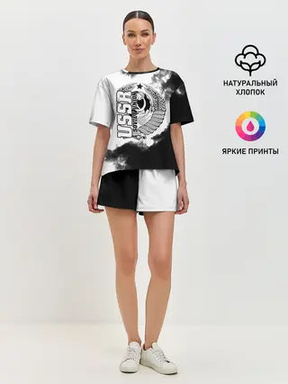 Женская пижама с шортами / СССР