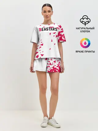 Женская пижама с шортами / Beastars треугольники