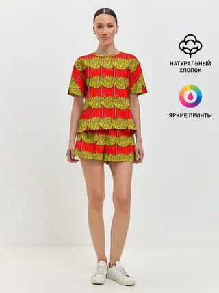 Женская пижама с шортами / ФРИ